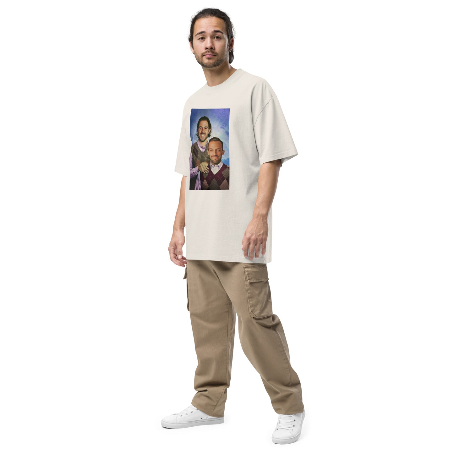 Limited Time Only! Stepbros Oversized faded t-shirt