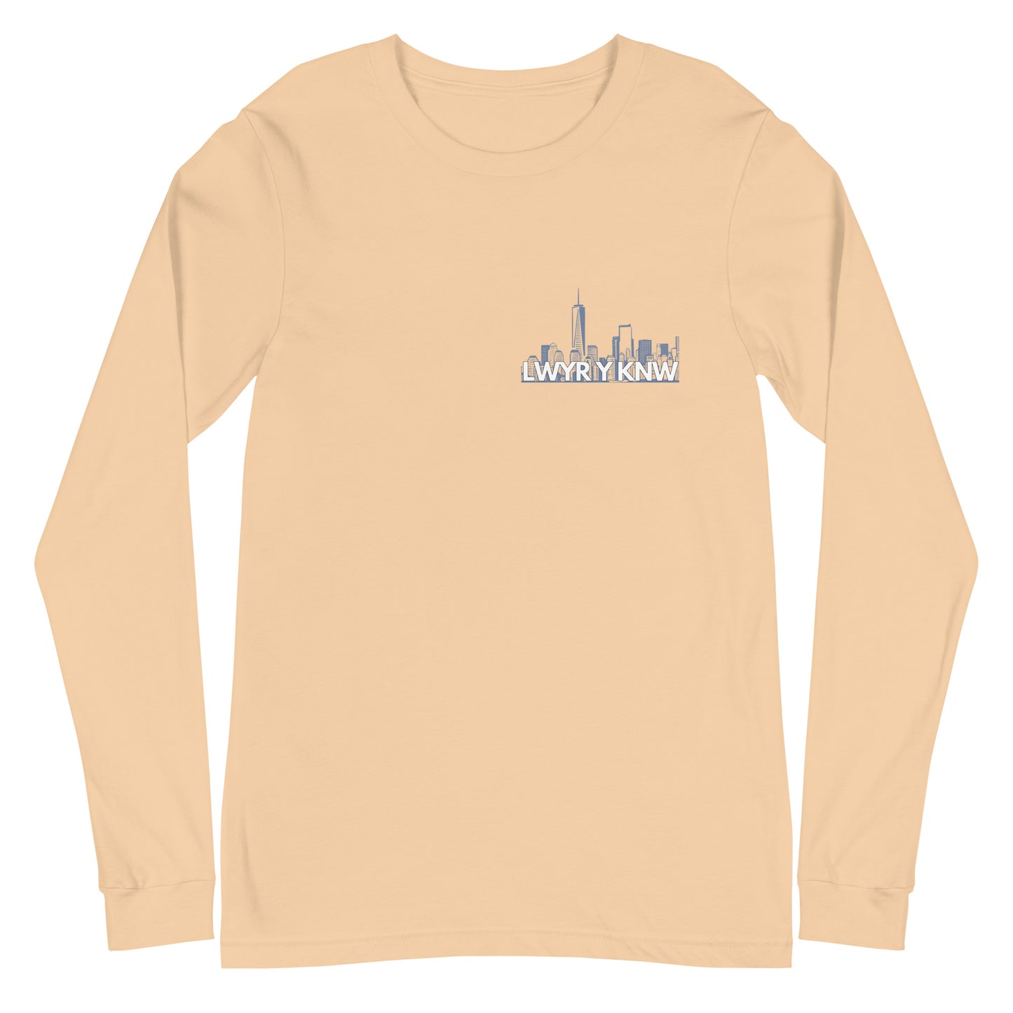 LWYR Y KNW Brooklyn Line Unisex Long Sleeve Tee