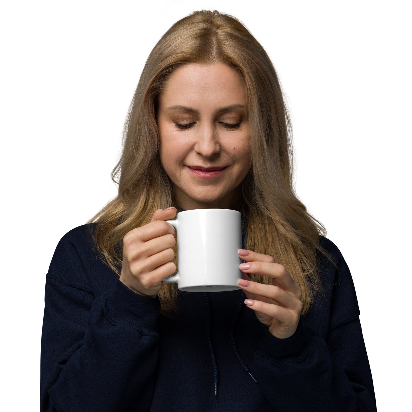 Words Matter White glossy mug
