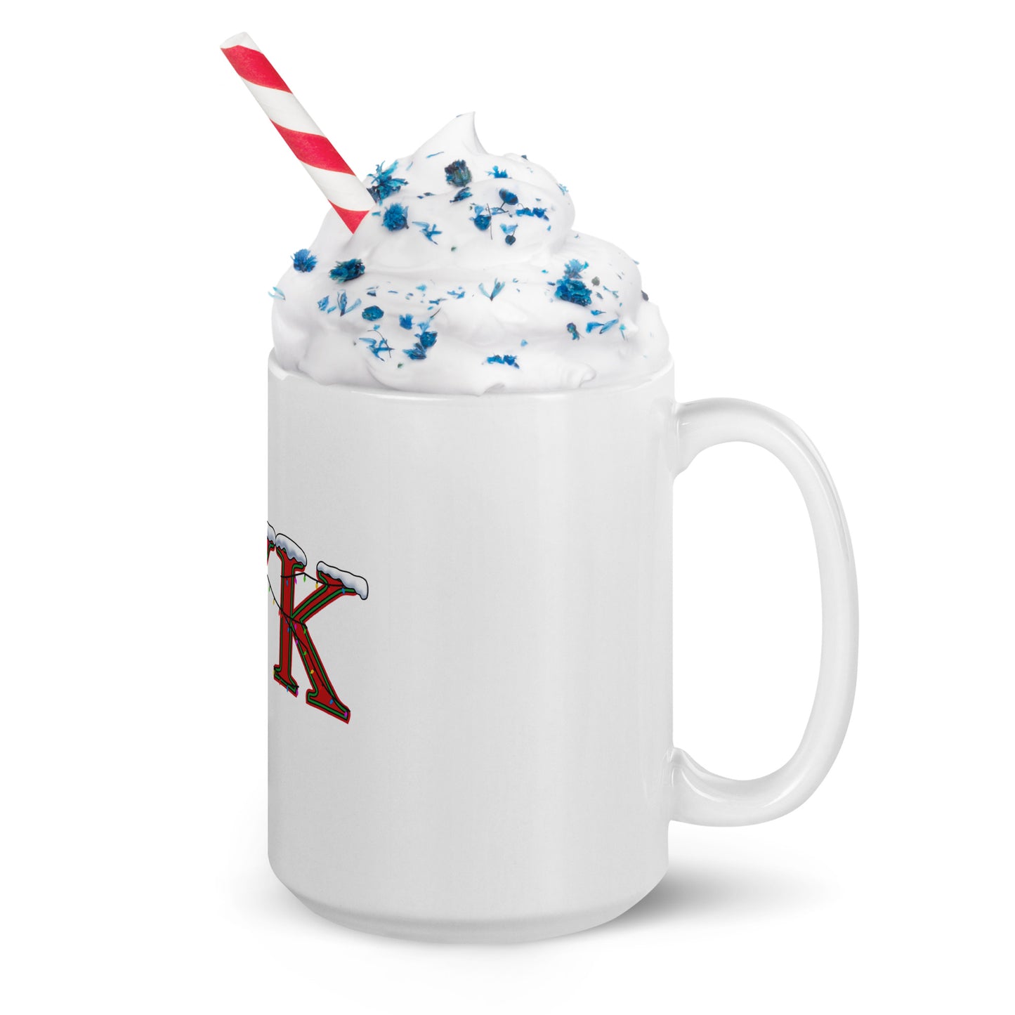 Holiday LYK White glossy mug