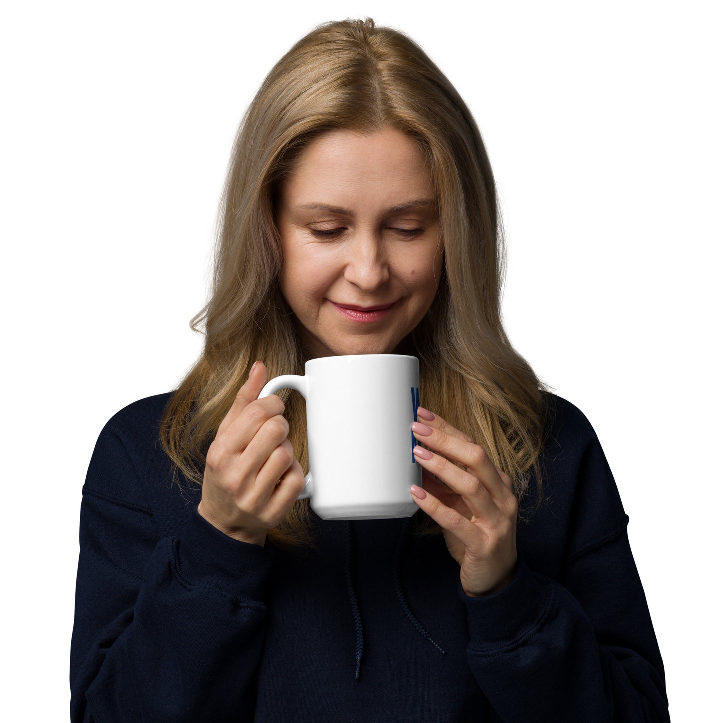 Words Matter White glossy mug