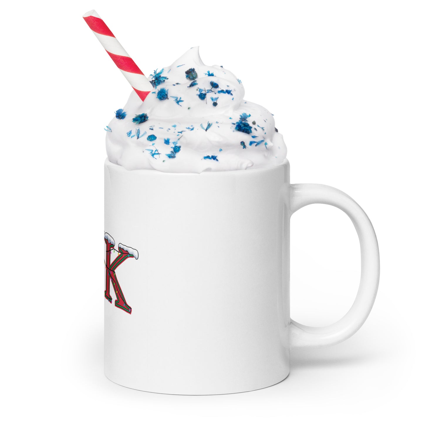 Holiday LYK White glossy mug