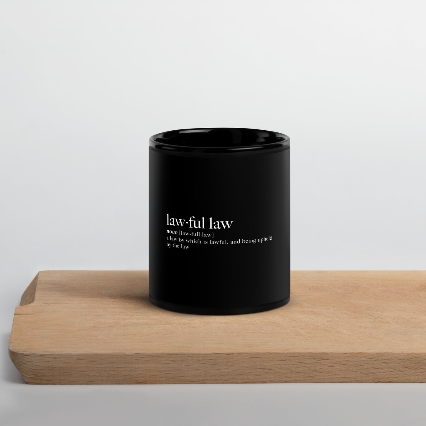 Lawful Law Line Mug