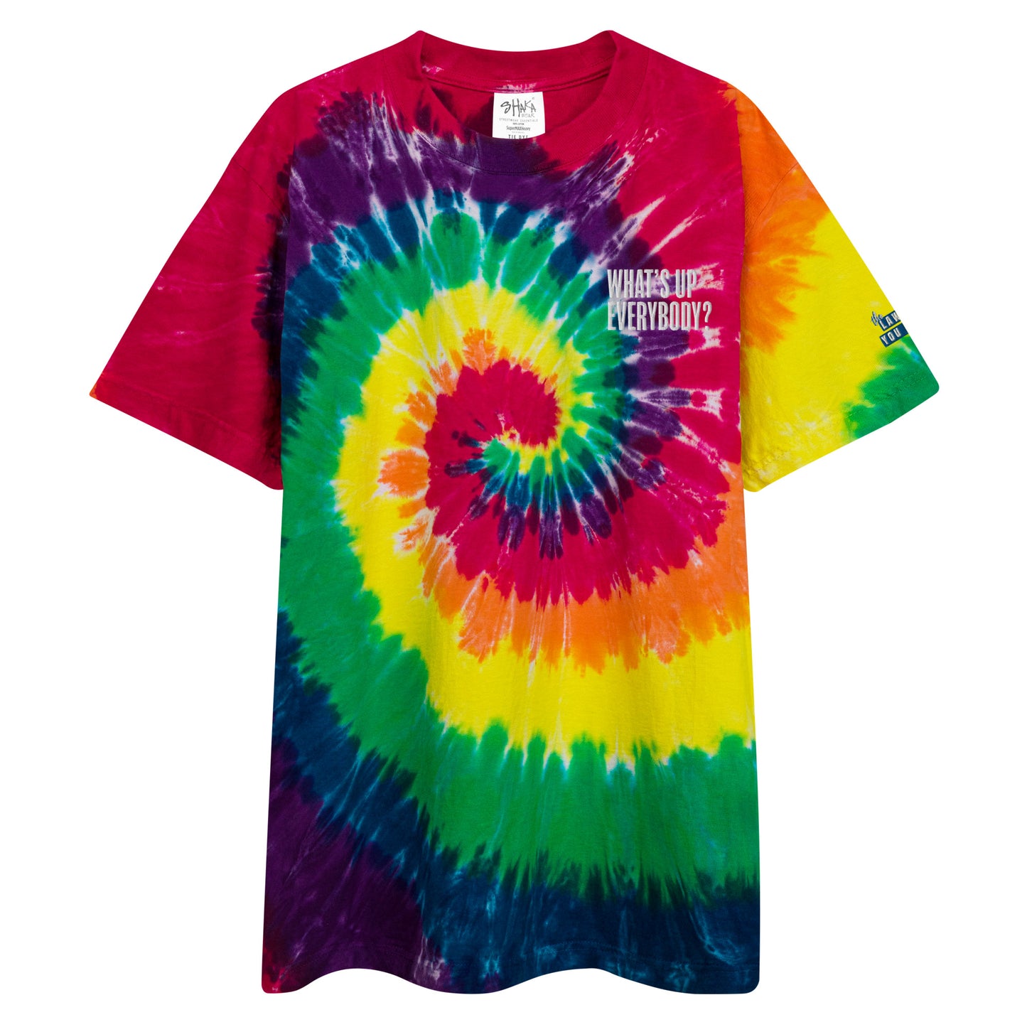 Oversized tie-dye t-shirt