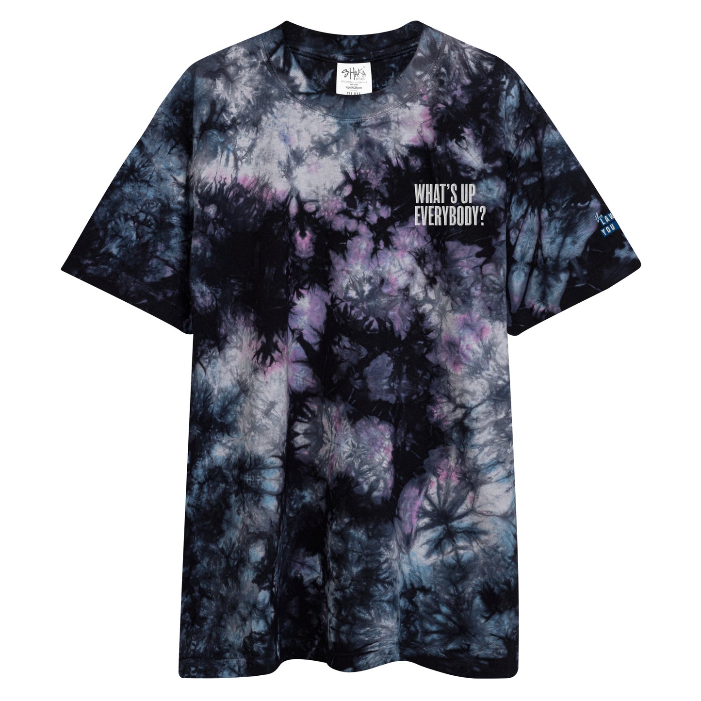 Oversized tie-dye t-shirt