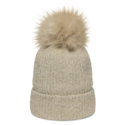 LYK Membership Columbia pom-pom beanie