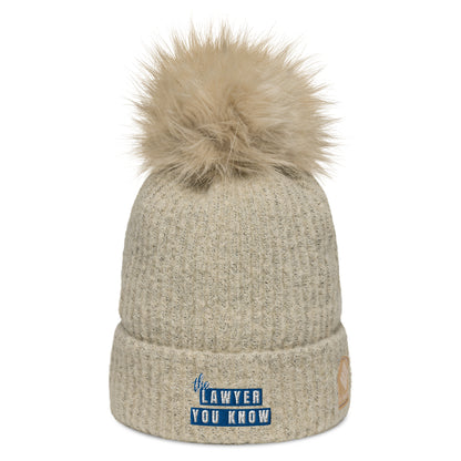 LYK Membership Columbia pom-pom beanie