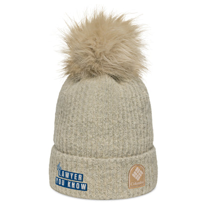 LYK Membership Columbia pom-pom beanie