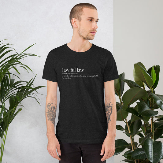 Lawful Law Line Tee